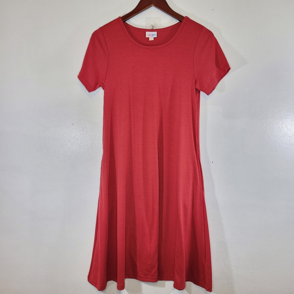 Lularoe Animal Print Jessie Flattering Midi Maxi Dress